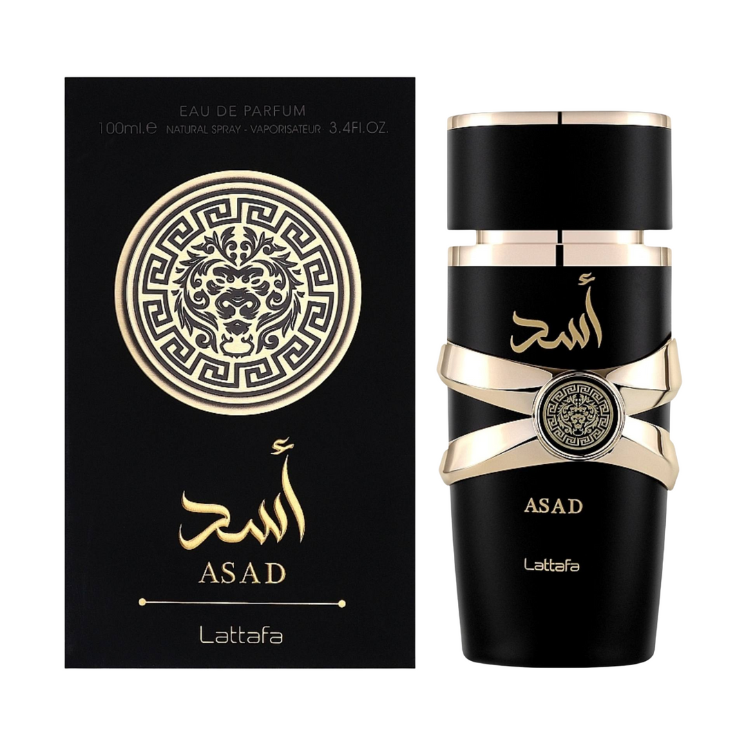 Lattafa Raghba for Man deodorant bottle slight side angle – matching warm oriental woody vanilla body spray with vanilla oud musk, sandalwood incense sugar, amber cedarwood