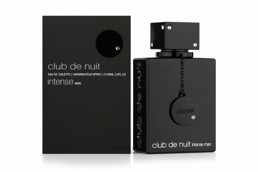 Armaf Club De Nuit Intense Man EDP 105ml perfume bottle and box – long lasting masculine fragrance