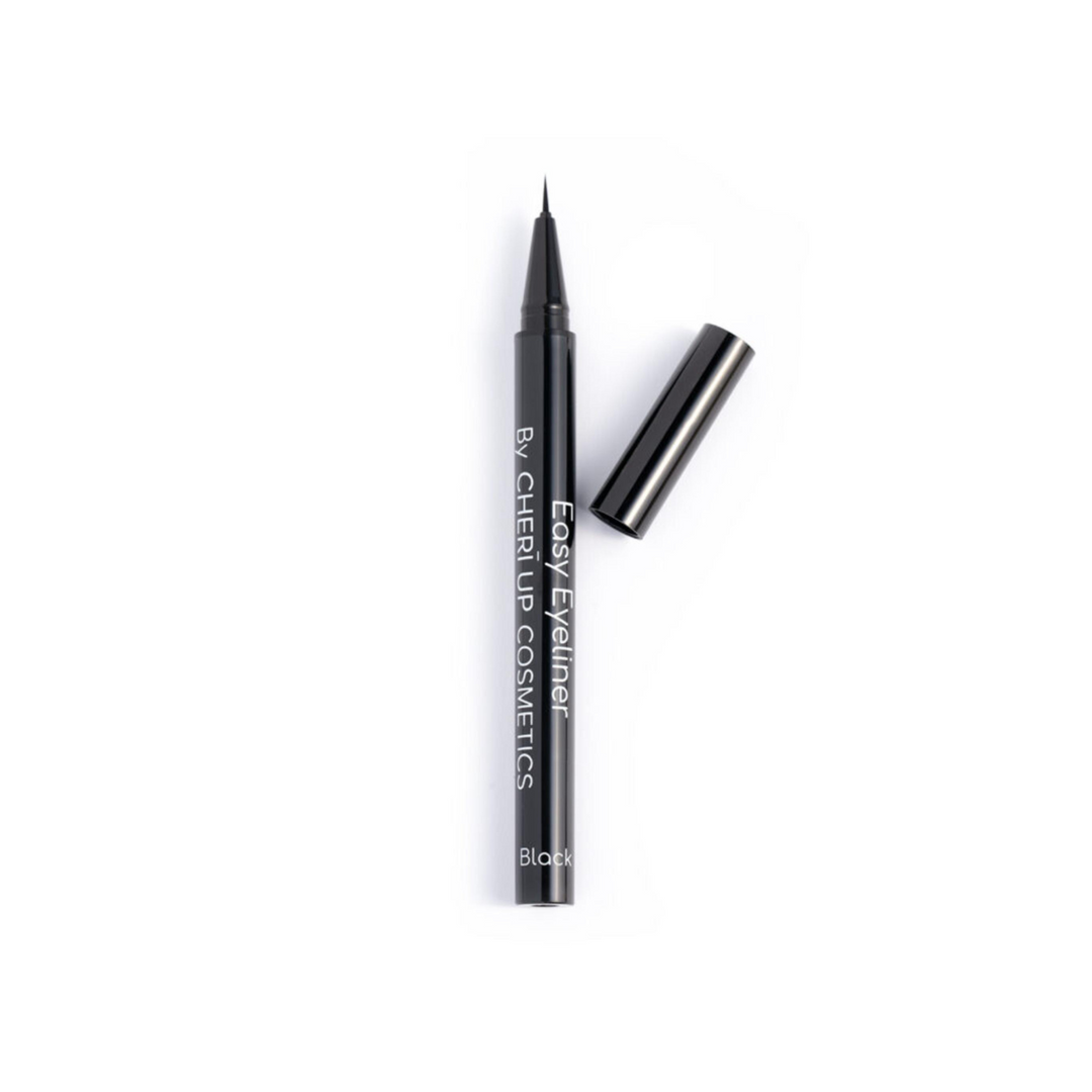 Cheri Up Easy Eyeliner pencil with open cap – smooth long lasting eyeliner for precise eye definition