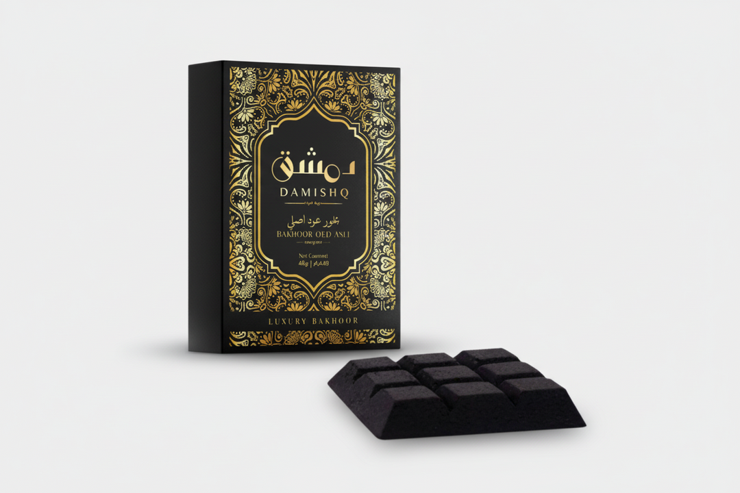 Damishq Bakhoor Oud Asli Incense 40gr – Pure Traditional Oud Home