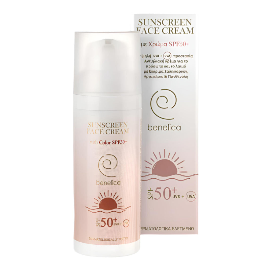 Sunscreen with Color SPF 50+ 50ml Benelica VPA